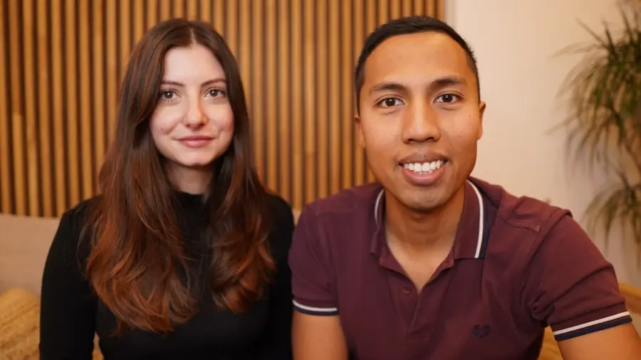 Léa Grippaudo et Dimby Rakotomalala, co-fondateurs du Dojo Club