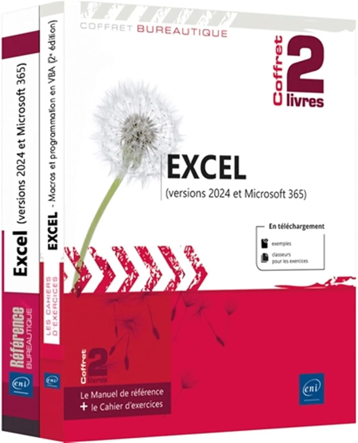Couverture du livre Excel — Coffret de référence (versions 2021, 2024 et Microsoft 365)
