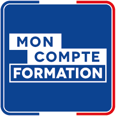 Logo Mon Compte Formation (CPF), le service public officiel qui finance les formations