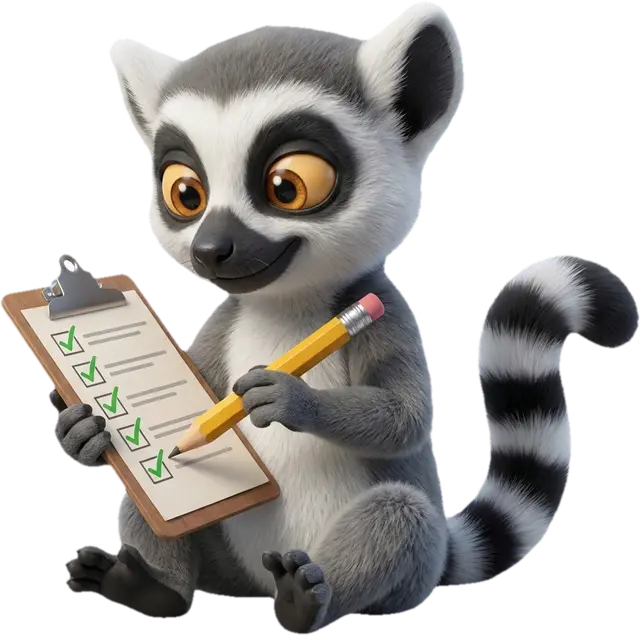 Lucas, la mascotte du Dojo, présente le cours Excel en PDF