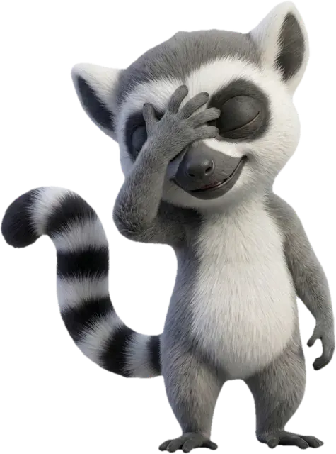 Lucas, la mascotte du Dojo, l'air gêné face à une erreur Excel