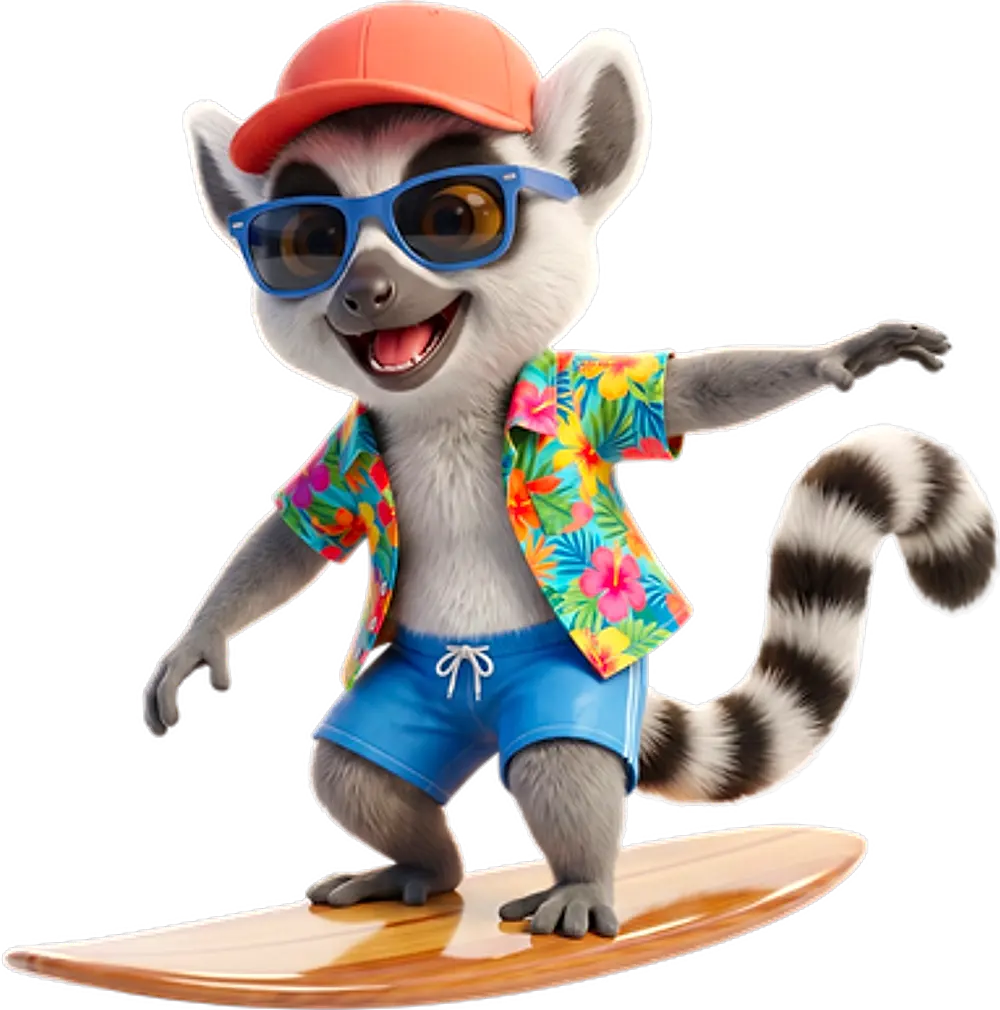 Mascotte du Dojo qui surfe, prête à jauger ton niveau Excel