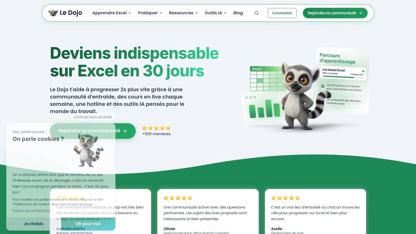 Screenshot from https://www.ledojo.club