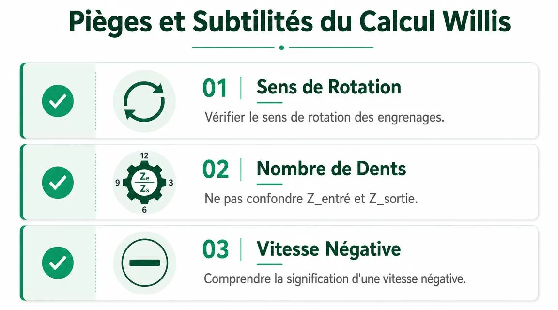 Pièges à éviter et subtilités du calcul