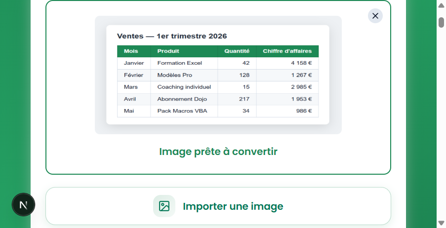 Importe ton image